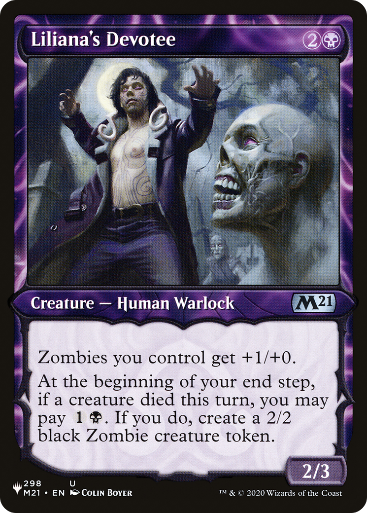 Liliana's Devotee (PLST) #M21-298 [EN/N]