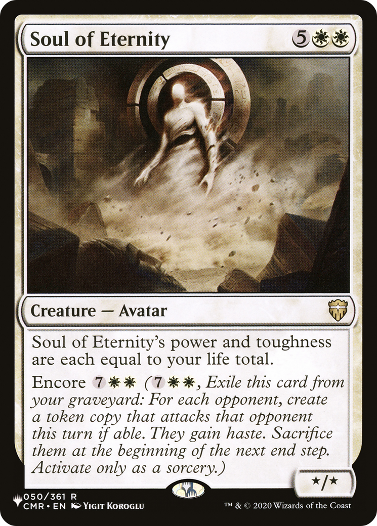 Soul of Eternity (PLST) #CMR-50 [EN/N]