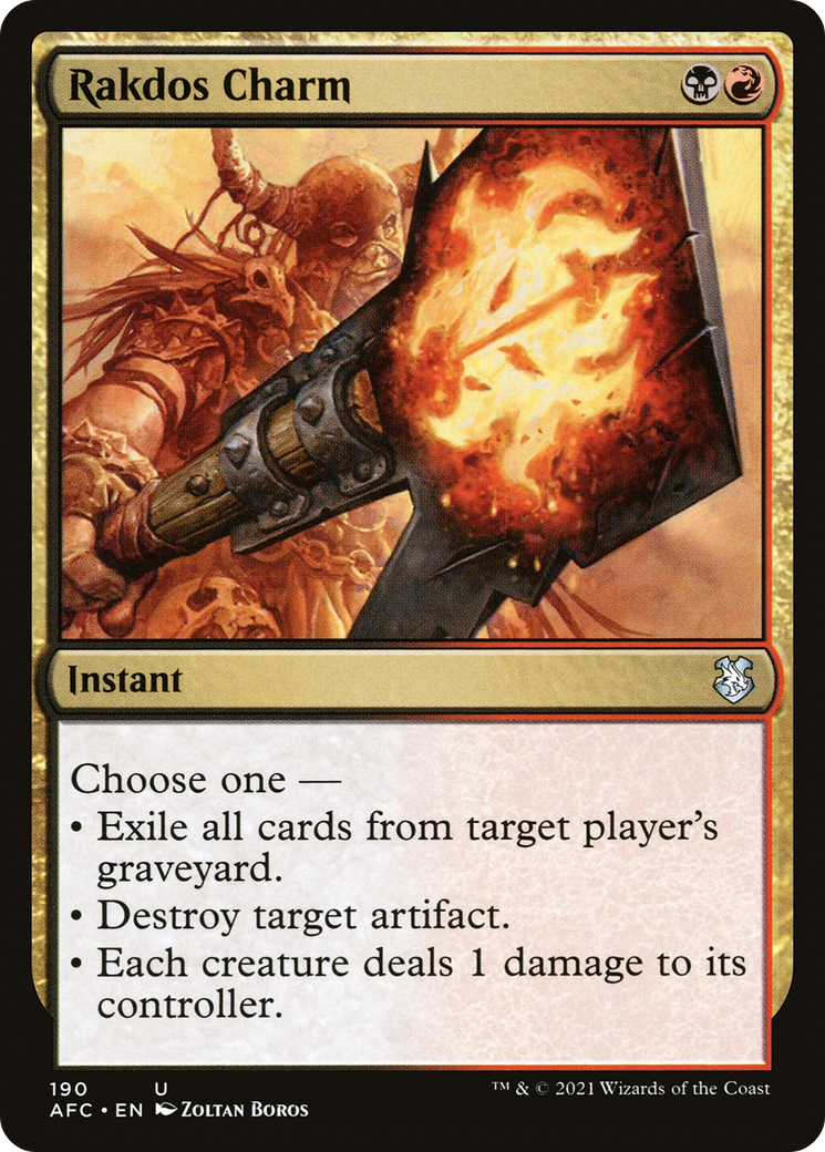 Rakdos Charm (AFC) #190 [EN/N] s/o