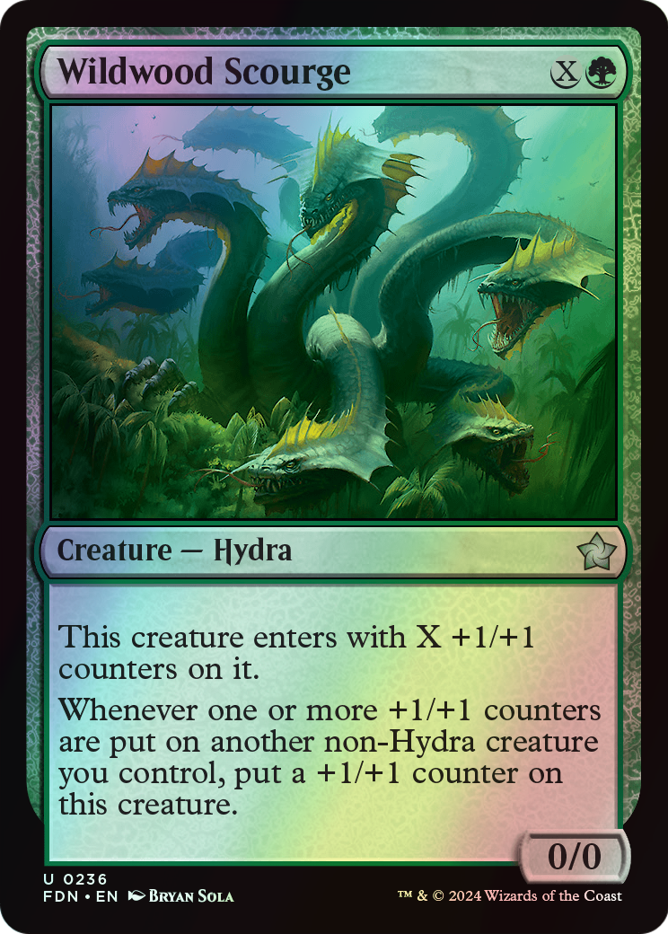 Wildwood Scourge (FDN) #236 [EN/F]
