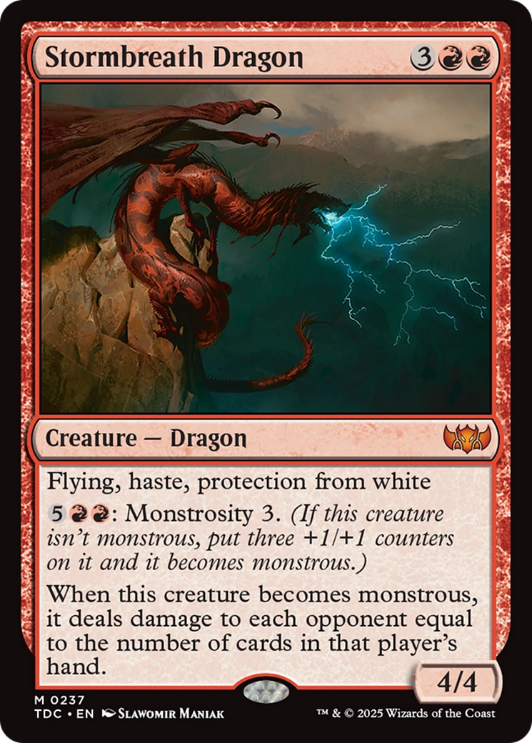 Stormbreath Dragon (TDC) #237 [EN/N]