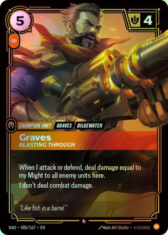 Graves, Blasting Through (RAD) #085 [EN/F]