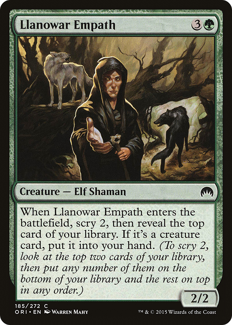 Llanowar Empath (ORI) #185 [EN/N]