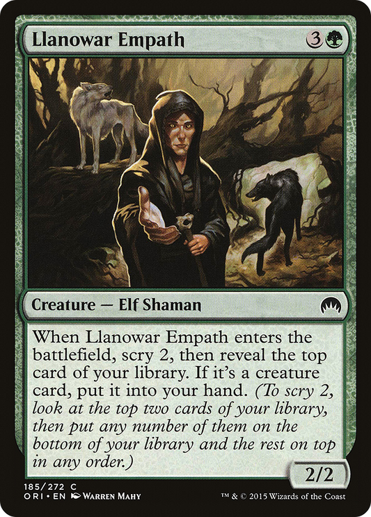 Llanowar Empath (ORI) #185 [EN/N]
