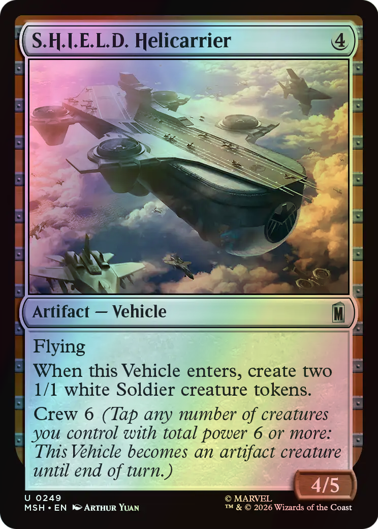 S.H.I.E.L.D. Helicarrier (MSH) #249 [EN/F]