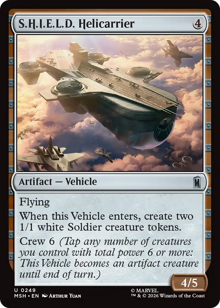 S.H.I.E.L.D. Helicarrier (MSH) #249 [EN/N]