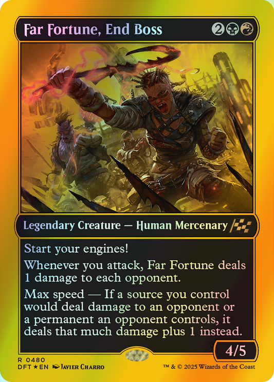 Far Fortune, End Boss - Firstplace Foil (DFT) #480 [EN/F] s/o