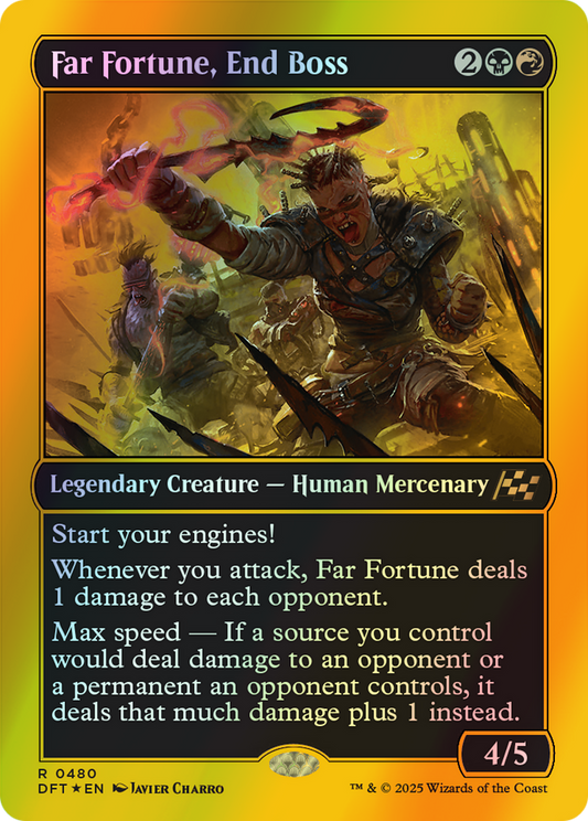 Far Fortune, End Boss - Firstplace Foil (DFT) #480 [EN/F] s/o