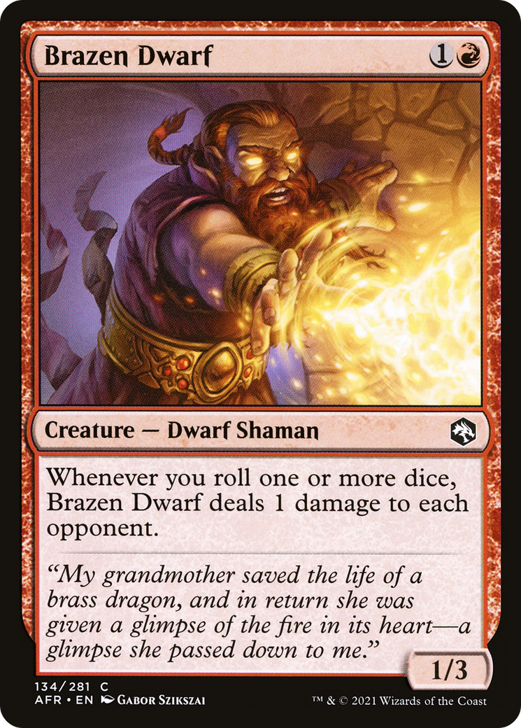 Brazen Dwarf (AFR) #134 [EN/N]