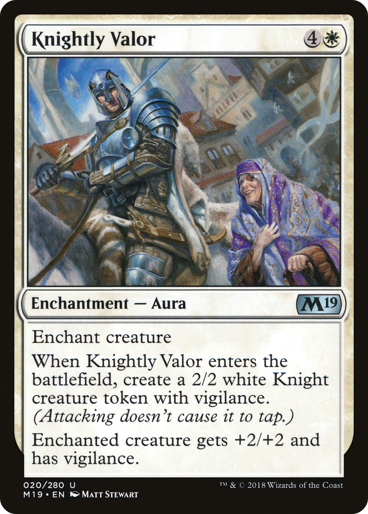 Knightly Valor (M19) #20 [EN/N]