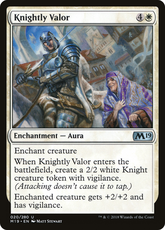 Knightly Valor (M19) #20 [EN/N]