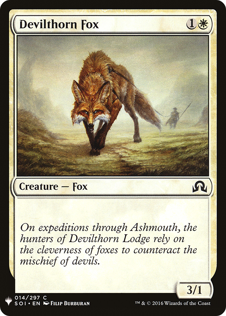 Devilthorn Fox (PLST) #SOI-14 [EN/N]