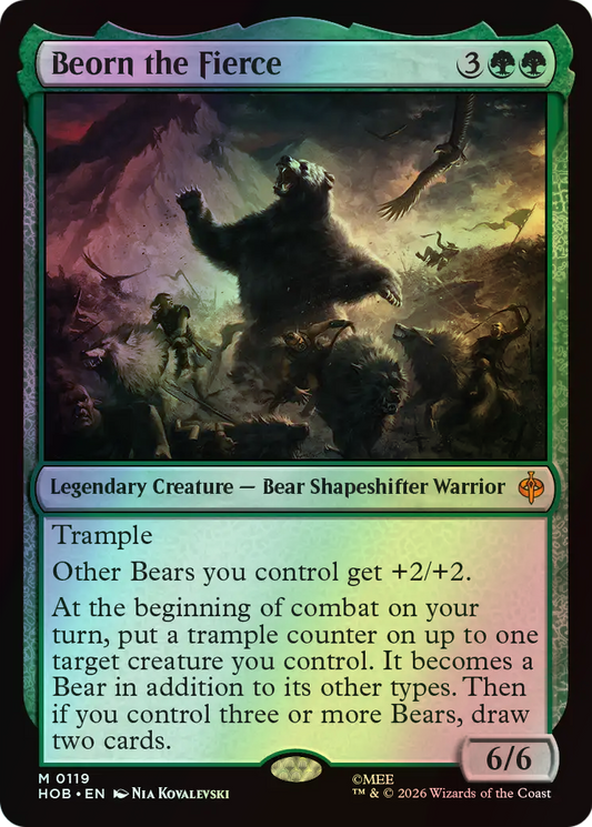 Beorn the Fierce (HOB) #119 [EN/F] s/o