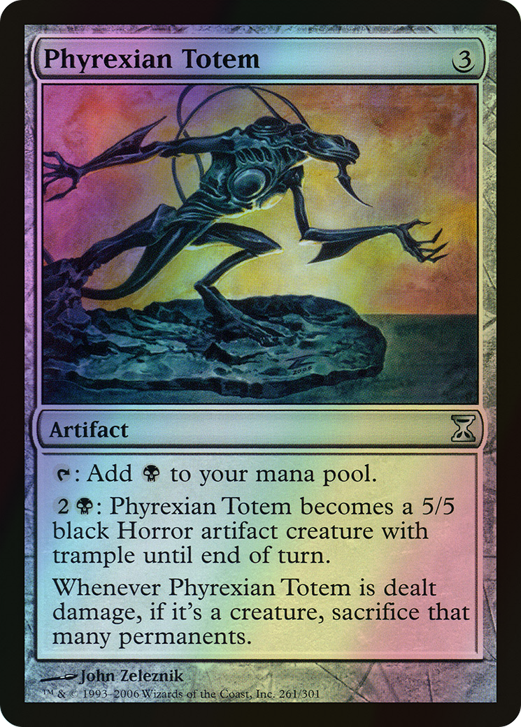 Phyrexian Totem (TSP) #261 [EN/F]