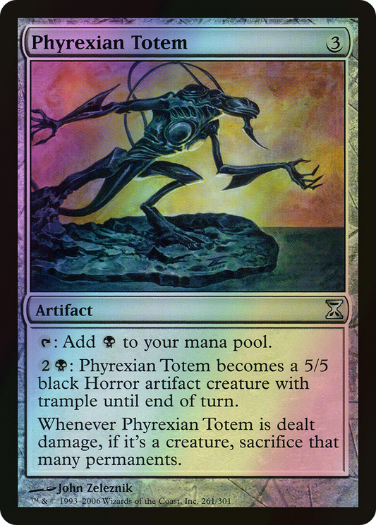 Phyrexian Totem (TSP) #261 [EN/F]