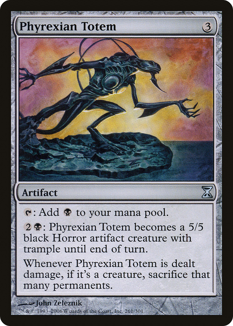 Phyrexian Totem (TSP) #261 [EN/N]