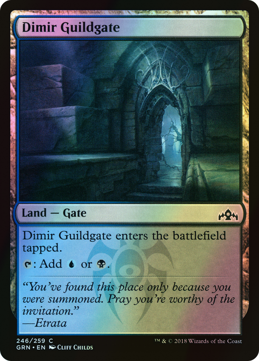 Dimir Guildgate (GRN) #246 [EN/F] s/o