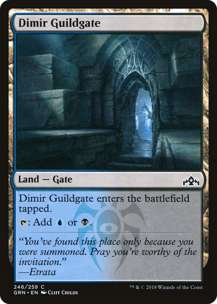 Dimir Guildgate (GRN) #246 [EN/N]