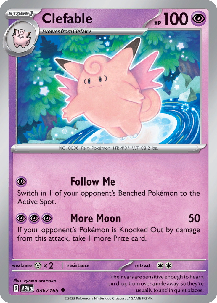 Clefable (MEW) #36 [EN/N]