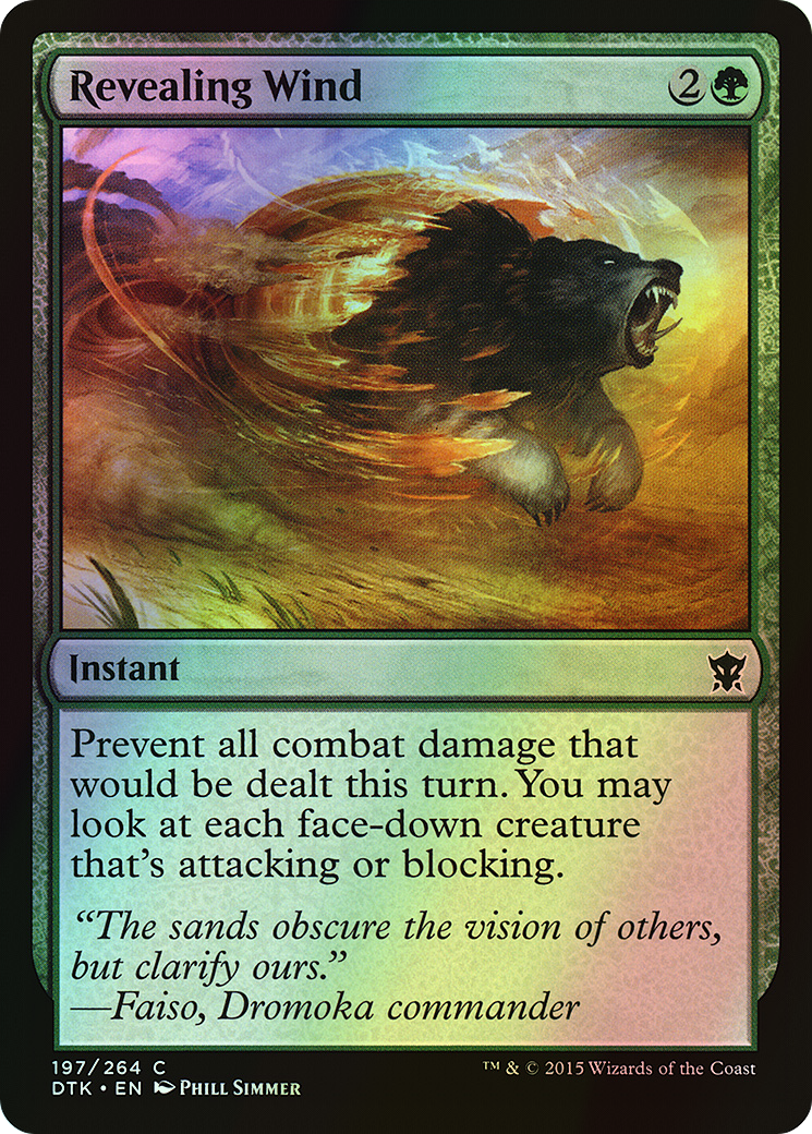 Revealing Wind (DTK) #197 [EN/F]