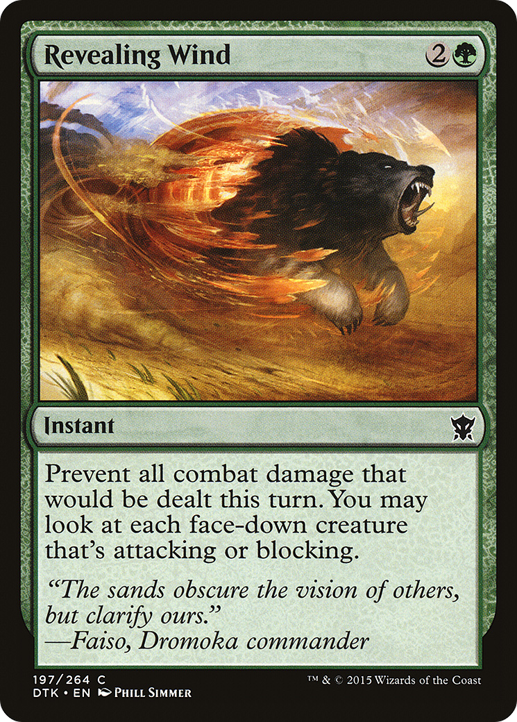 Revealing Wind (DTK) #197 [EN/N]