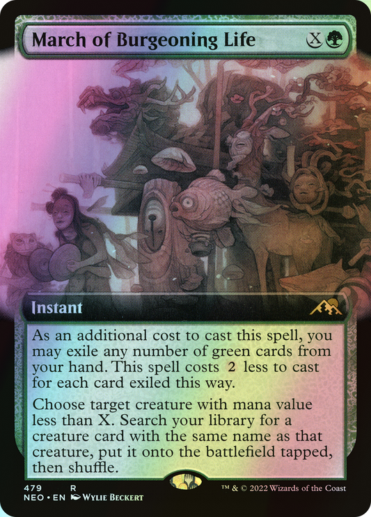 March of Burgeoning Life (NEO) #479 [EN/F]