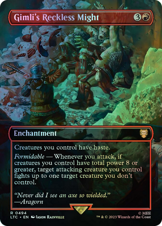 Gimli's Reckless Might (LTC) #494 [EN/F] s/o