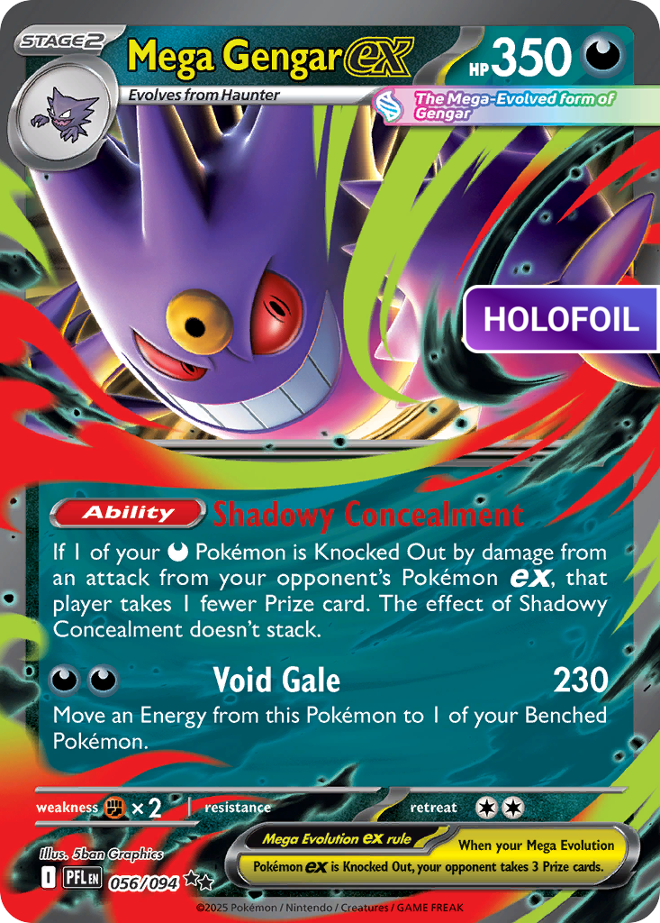 Mega Gengar ex (PFL) #56 [EN/H]