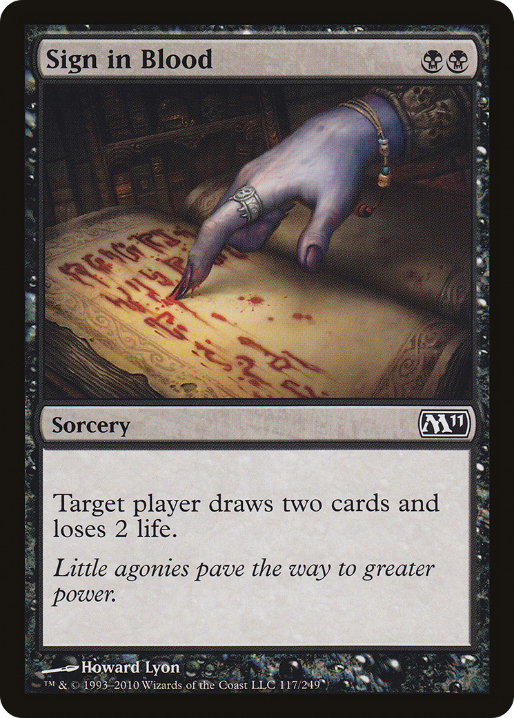 Sign in Blood (M11) #117 [EN/N]