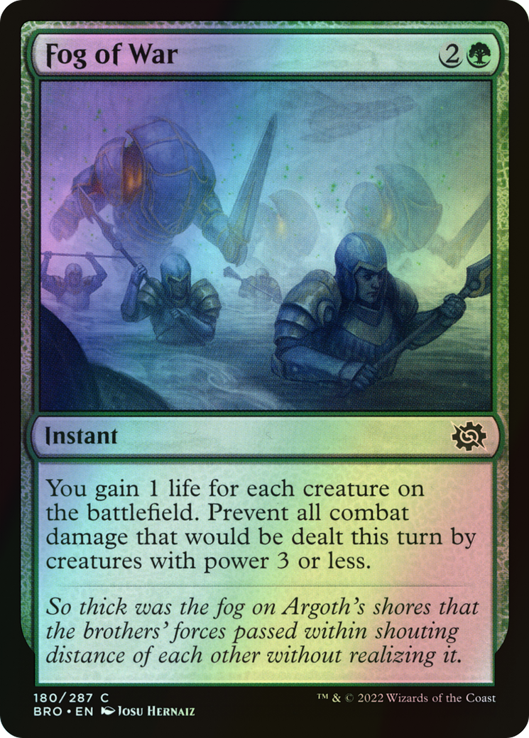 Fog of War (BRO) #180 [EN/F]