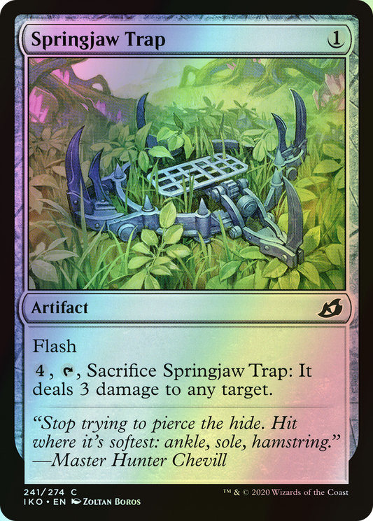 Springjaw Trap (IKO) #241 [EN/F]