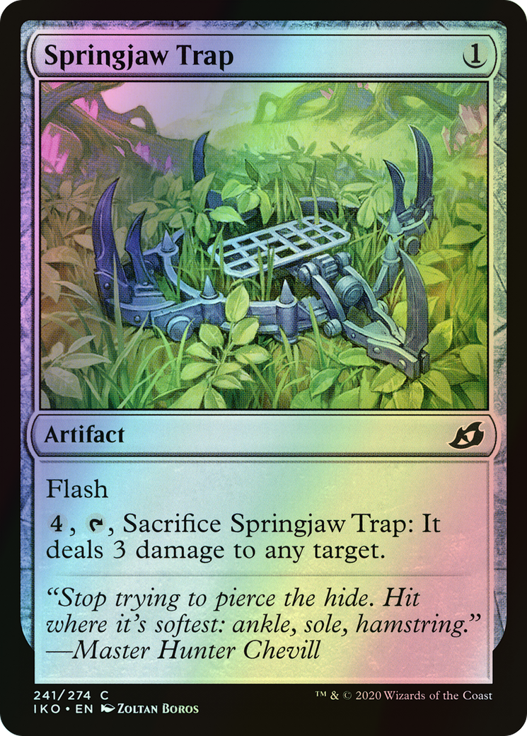 Springjaw Trap (IKO) #241 [EN/F]