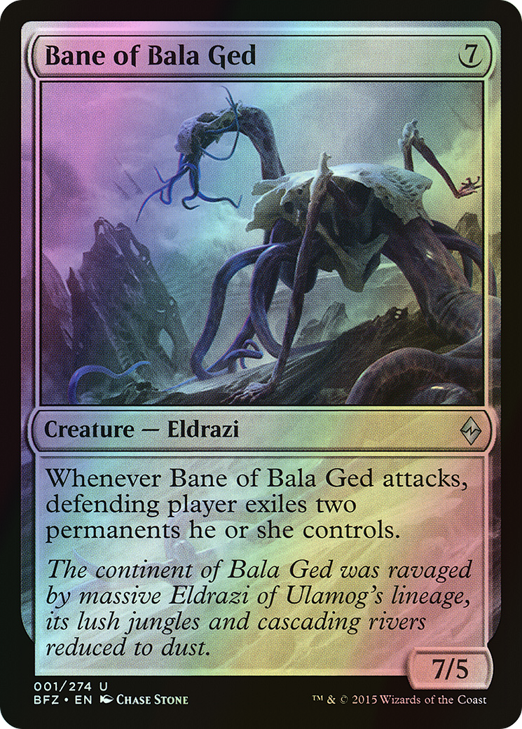 Bane of Bala Ged (BFZ) #1 [EN/F]