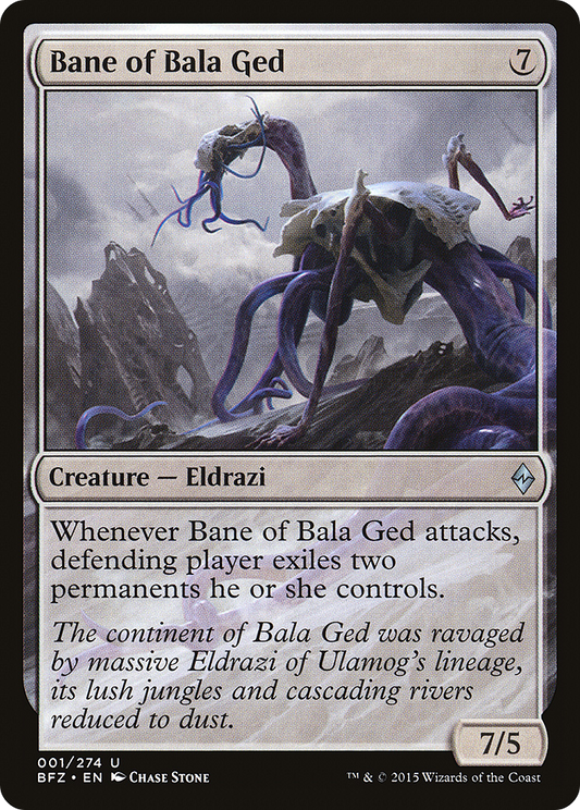 Bane of Bala Ged (BFZ) #1 [EN/N]
