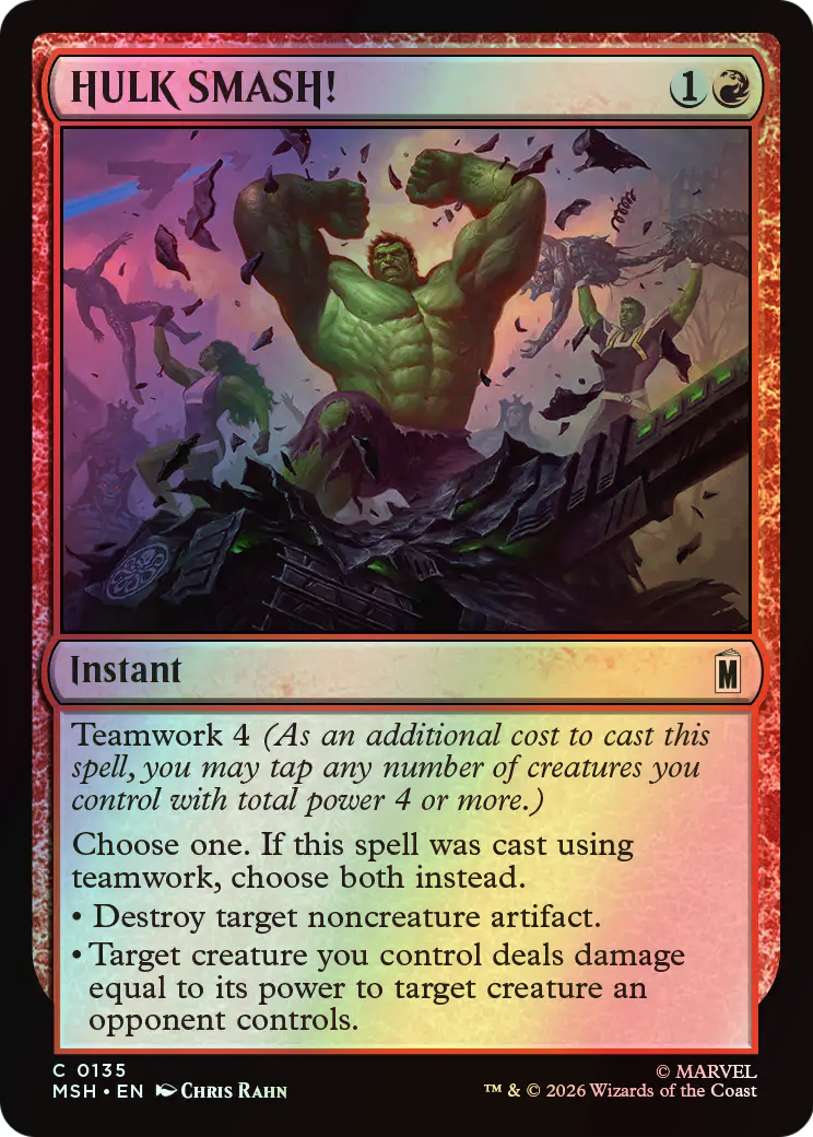 HULK SMASH! (MSH) #135 [EN/F]