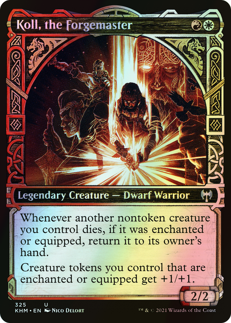 Koll, the Forgemaster (KHM) #325 [EN/F] s/o