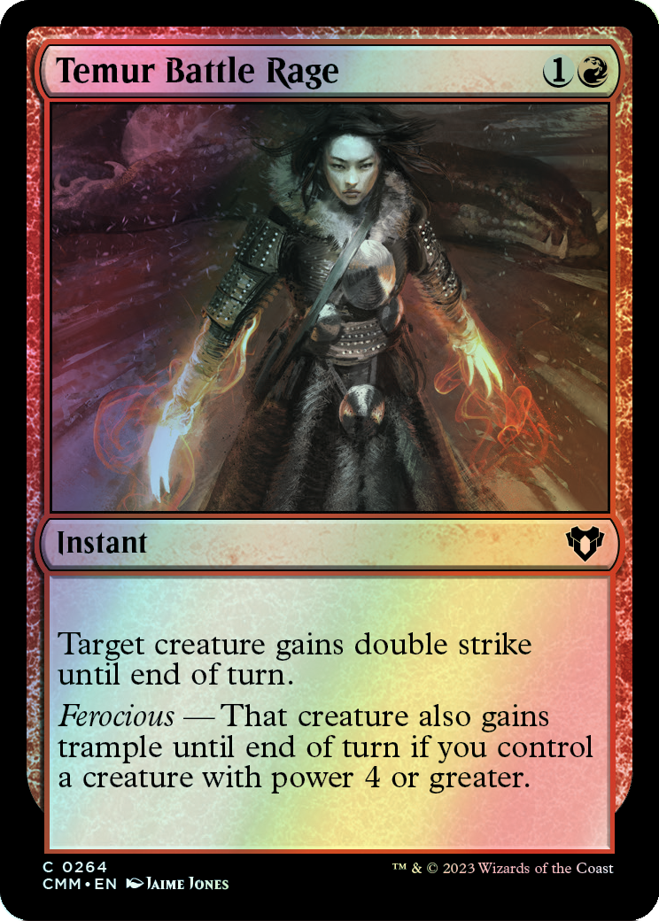 Temur Battle Rage (CMM) #264 [EN/F]
