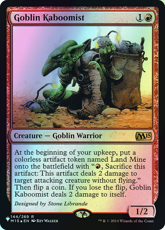 Goblin Kaboomist (PLST) #M15-144 [EN/F]