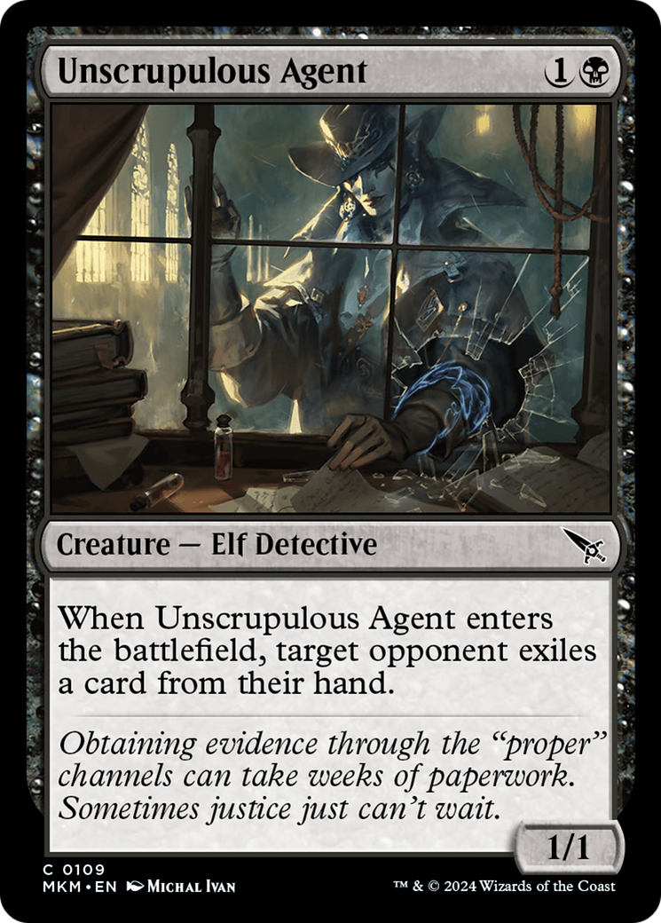 Unscrupulous Agent (MKM) #109 [EN/N]