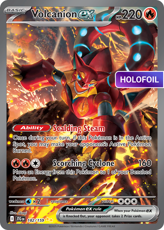 Volcanion ex - 182/159 (JTG) #182 [EN/H] s/o
