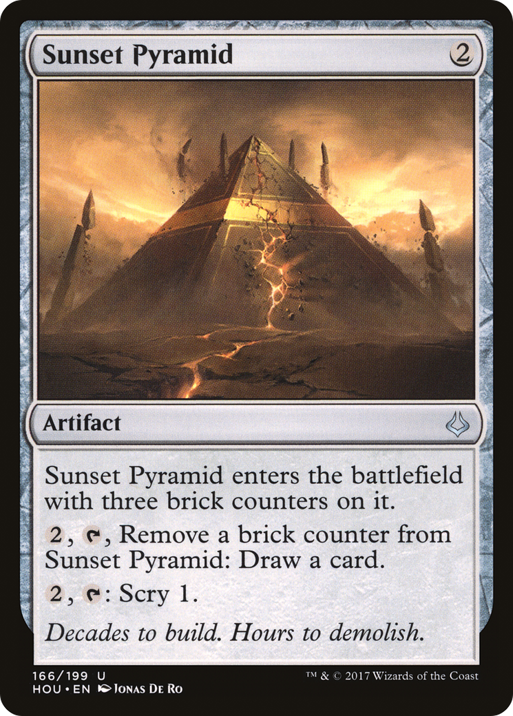 Sunset Pyramid (HOU) #166 [EN/N]