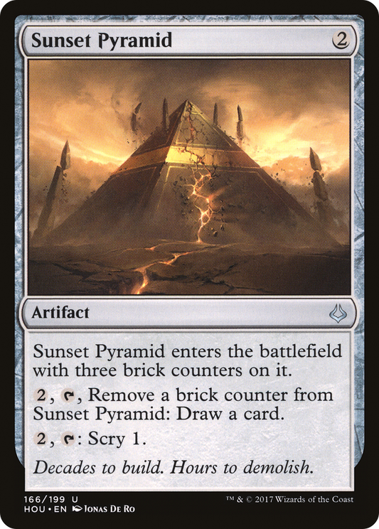 Sunset Pyramid (HOU) #166 [EN/N]