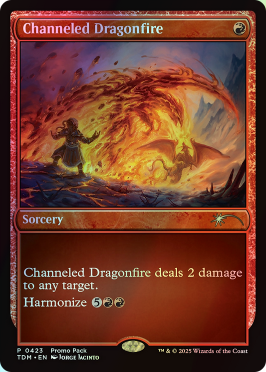 Channeled Dragonfire (TDM) #423 [EN/F] s/o