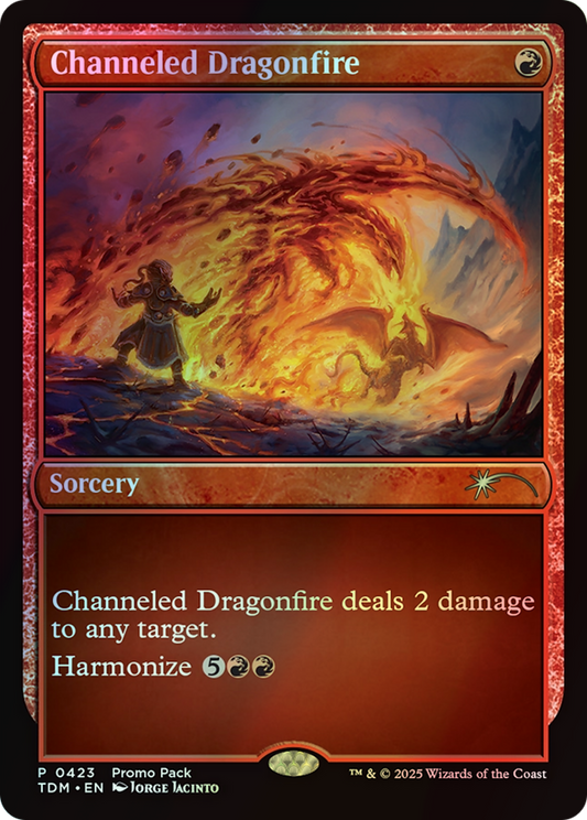 Channeled Dragonfire (TDM) #423 [EN/F] s/o
