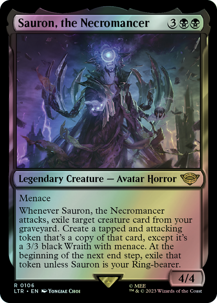 Sauron, the Necromancer (LTR) #106 [EN/F] s/o
