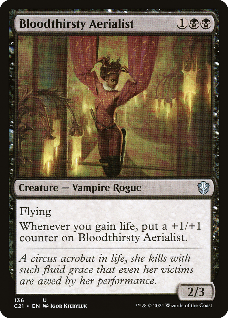 Bloodthirsty Aerialist (C21) #136 [EN/N]