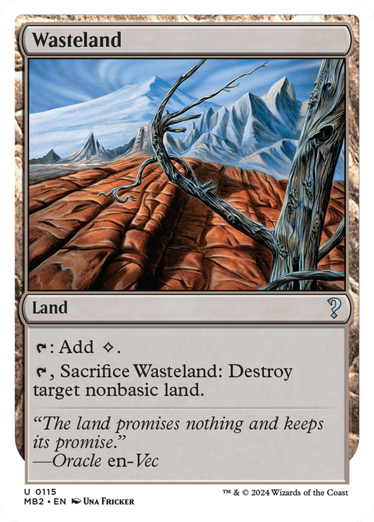 Wasteland (MB2) #115 [EN/N] s/o