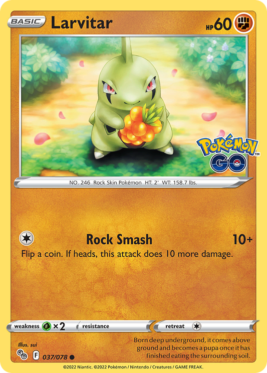 Larvitar (PGO) #037 [EN/N] s/o