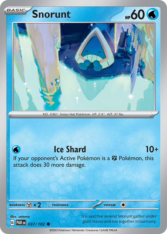 Snorunt - 037/182 (PAR) #037 [EN/N] s/o