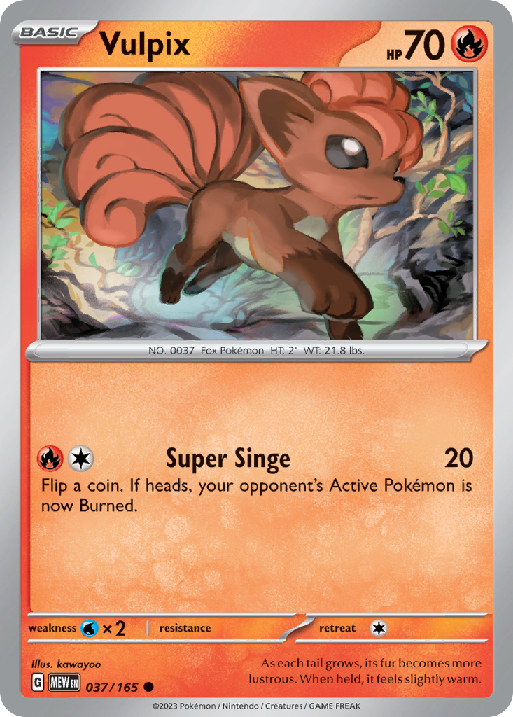 Vulpix (MEW) #37 [EN/N]